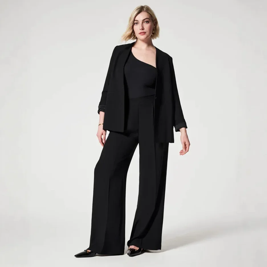 Spring And Summer Popular Women's Clothing New Fashion And Thin Design Sense Drape Versatile Wide-leg Pants Women