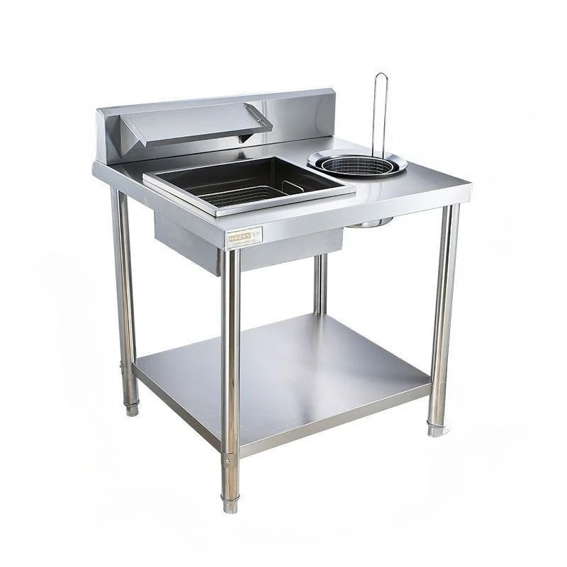 hamburger noodle wrapping machine thickened, stainless steel powder table powderworkbench