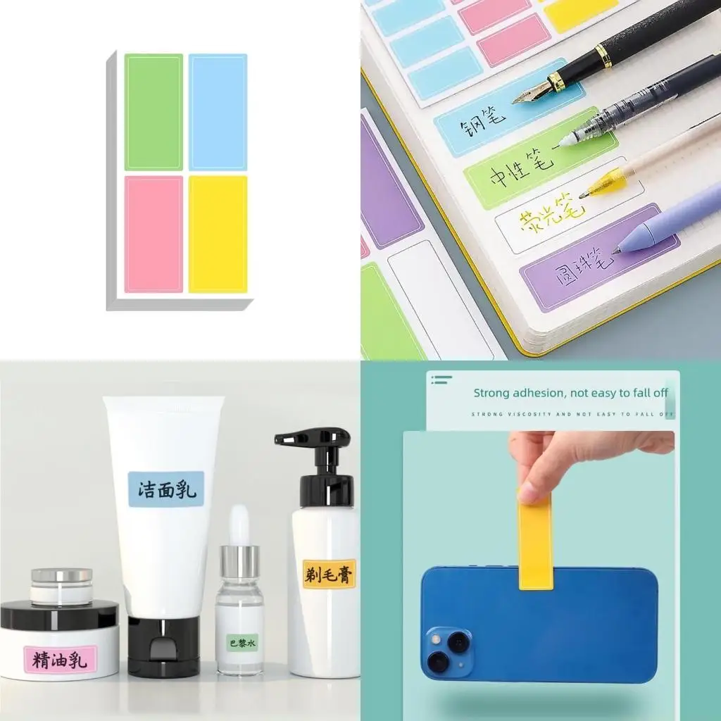 Vibrant Reusable Stickers Water Resistant Tear Resistant For Children Belongings