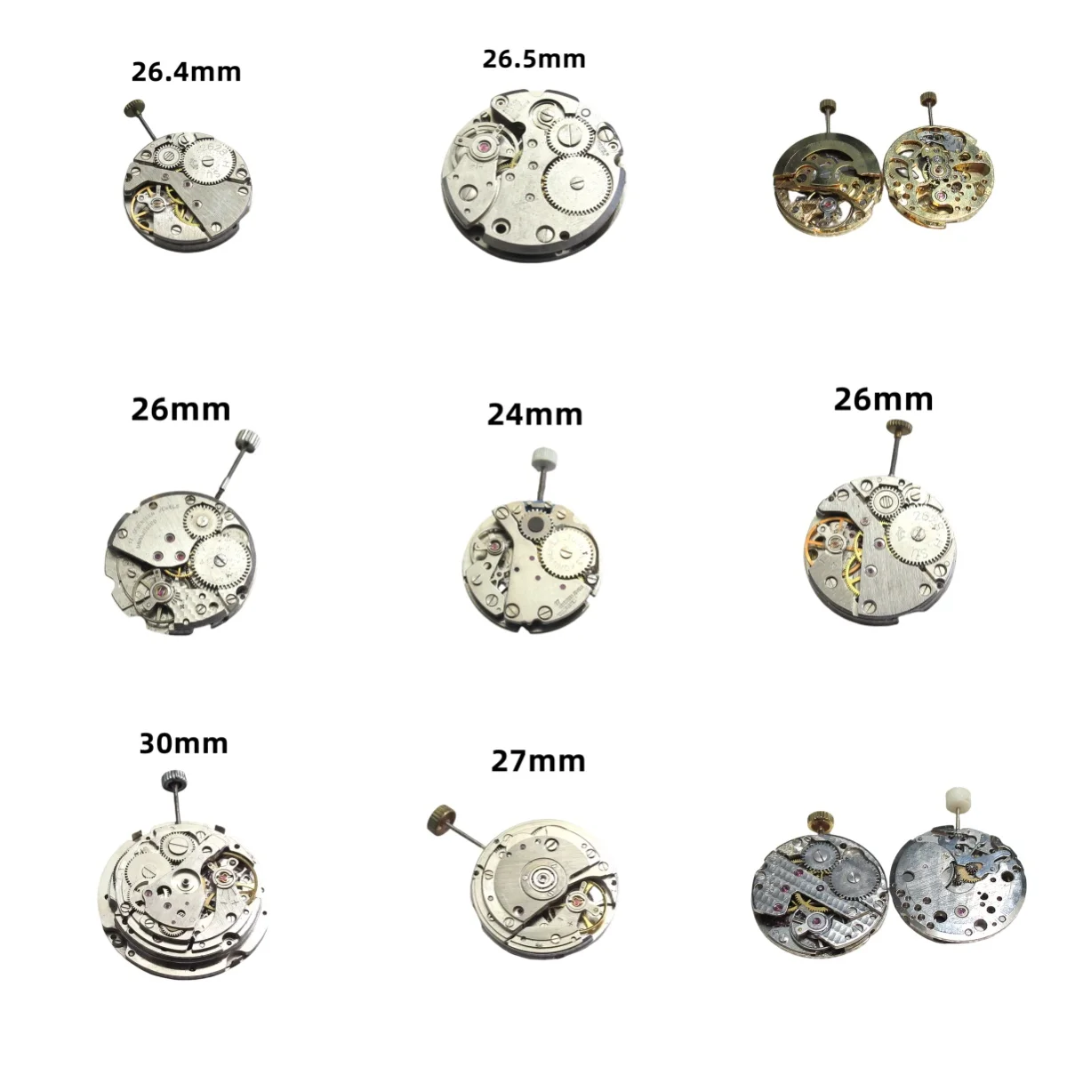 1Pcs Used Watch Movement  for Watchmaker Apprentice Beginner Practice