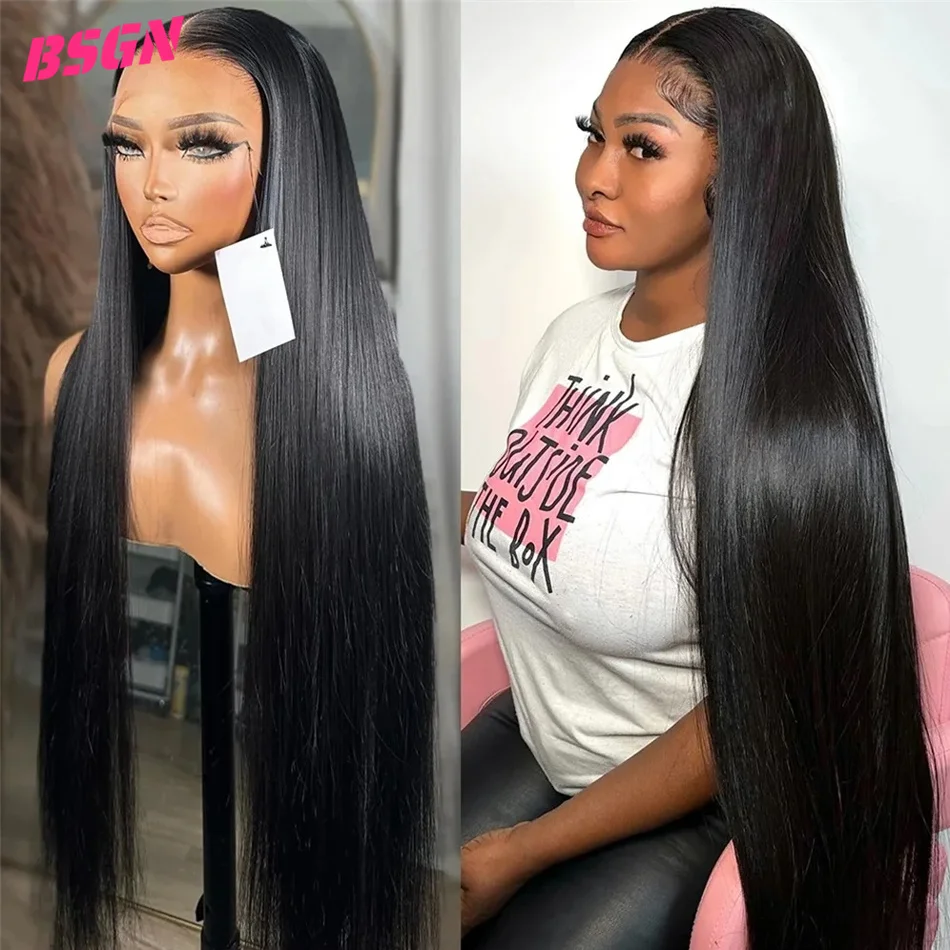 Bone Straight Human Hair Wigs Hd Lace Wig 13X6 Human Hair 13X4 Lace Frontal Human Hair Wig Pre Plucked Glueless Wigs Human Hair