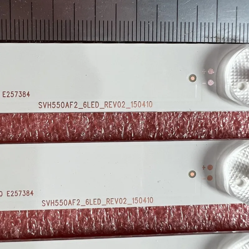 Kit 10pcs 6LED LED Backlight strips For TV LTDN55K321 UB55EC591 LC-55n6000u SVH550AF2 LTDN55K321UWTSEU DEXP U55B9000H