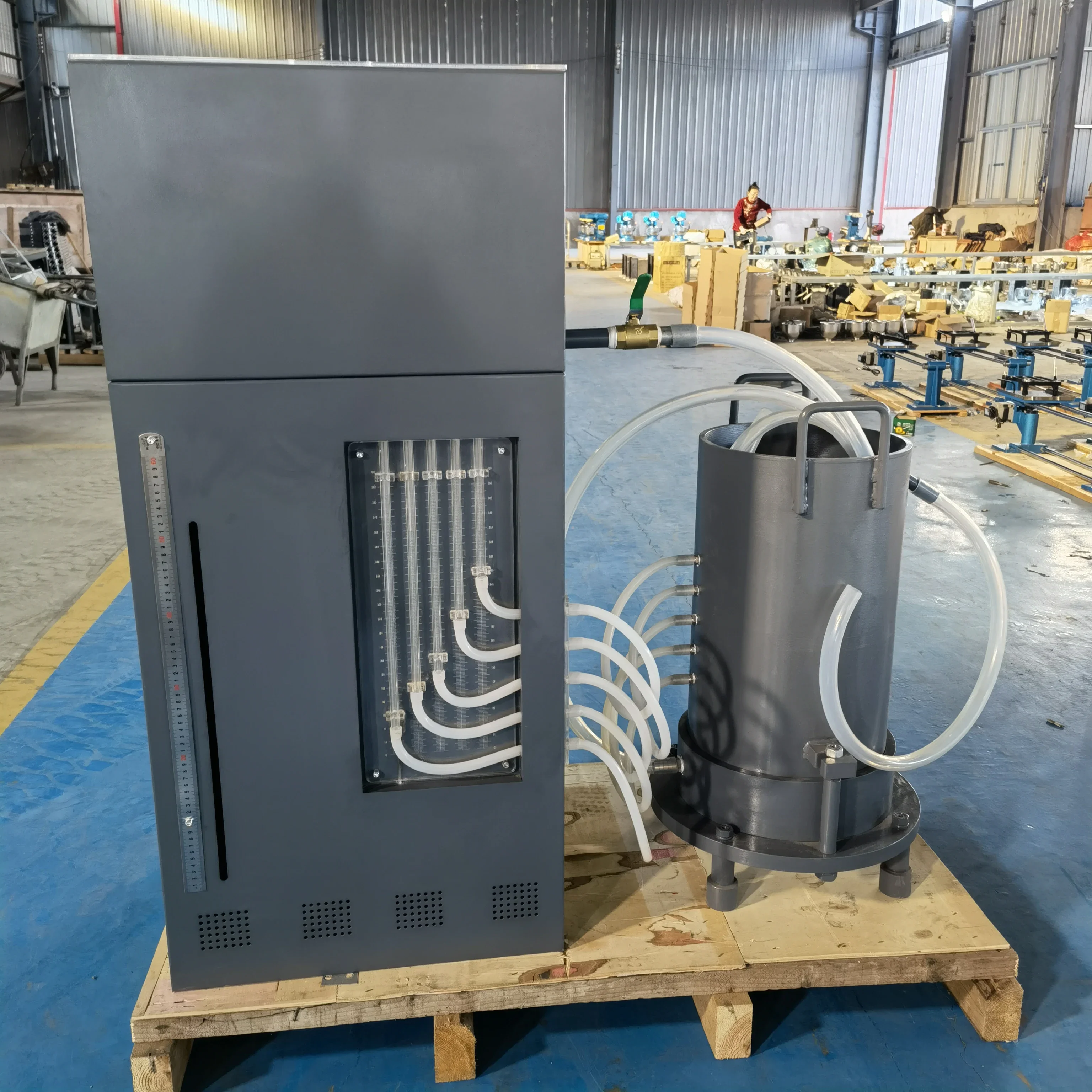 Geosynthetic Materials Vertical Permeability Testing Apparatus Testing Machine Instruments Equipment Apparatus