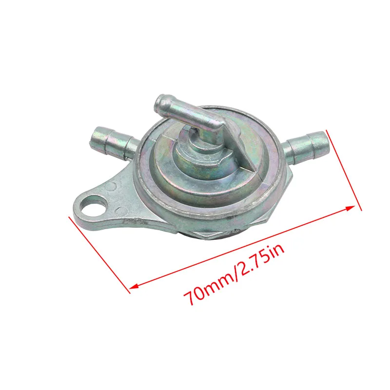 Motorcycle Fuel Tank Valve Switch Vacuum Fuel Pump Petcock  For GY6 50cc-150cc Scooter Moped Dirt Pit Bike Faucet Filter - view 2