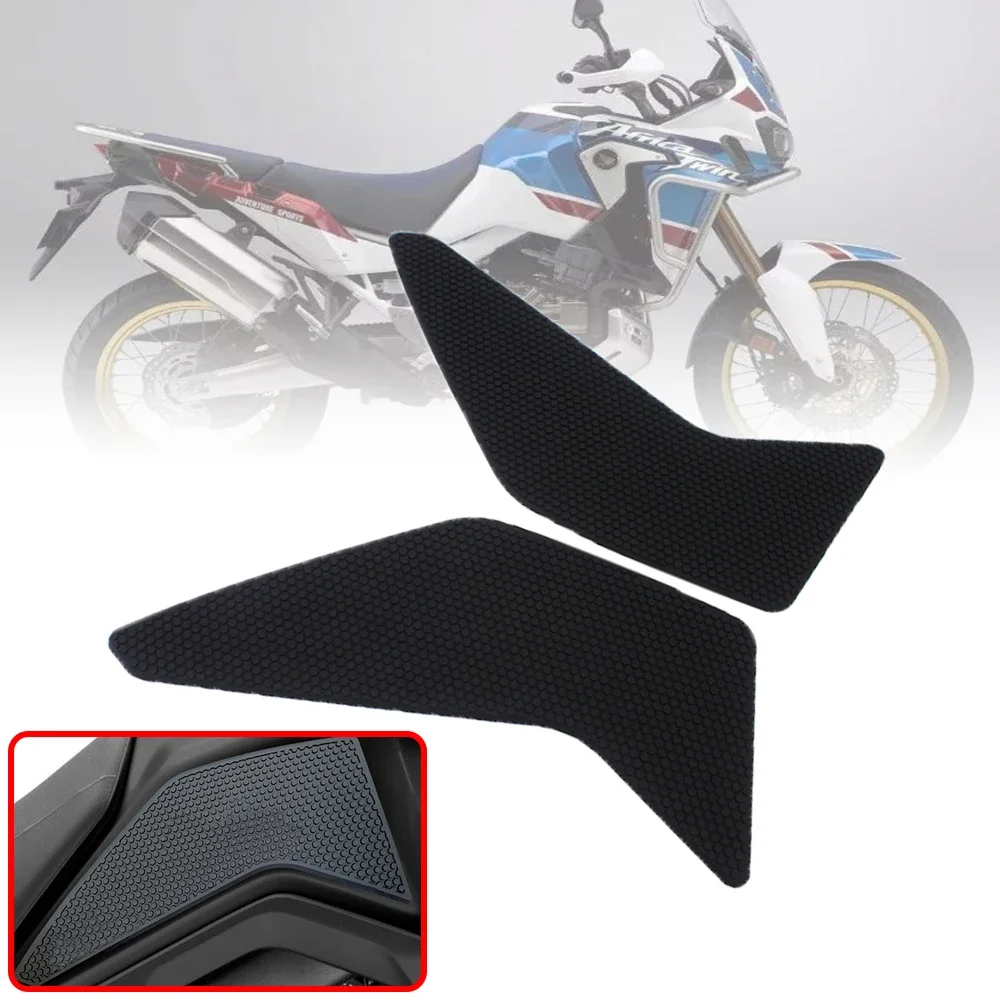 

For Honda CRF1000L Motorcycle Tank Pad Protector Sticker Knee Grip Traction for Africa Twin 2017 2018 2019 CRF1000L ADV 2018