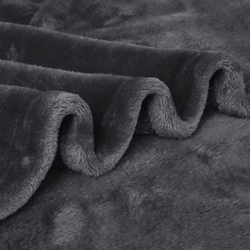 WASART Winter fluffy velvet fleece blanket extra large sofa throw thick bed blanket antistatic fuzzy faux fur blanket microfiber