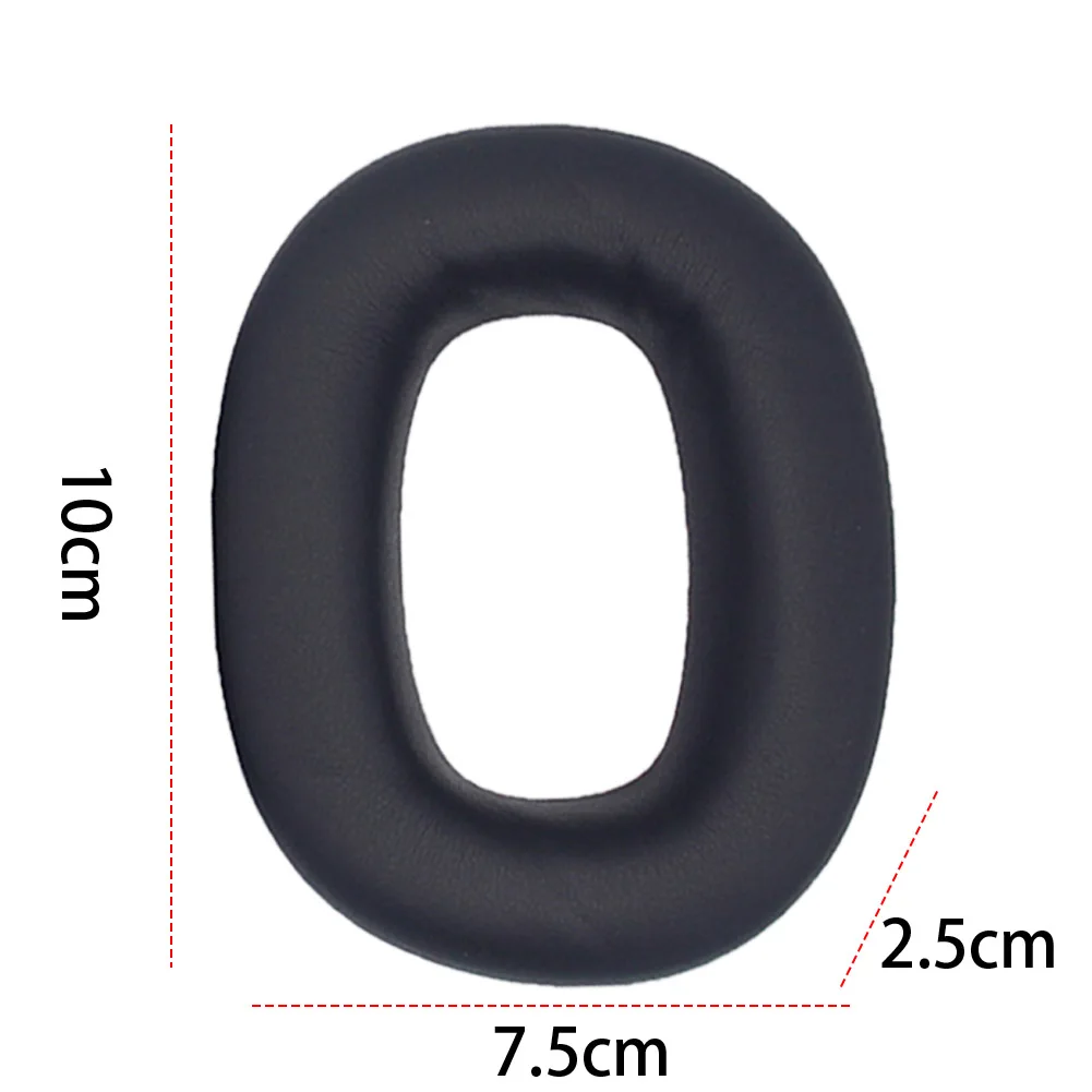 1 Pair Replacement Ear Pads Protein Leather Headphones Ear Cushions Ear Cushion Earpads for B&W Bowers & Wilkins PX7 S2/PX8