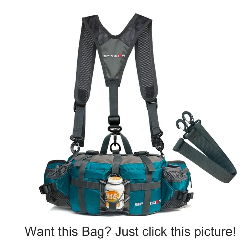 Outdoor Hiking Strap Camping Accessori Breathable Nylon Strap for Running Ergonomics Back Polyamide Adjustable Buckles