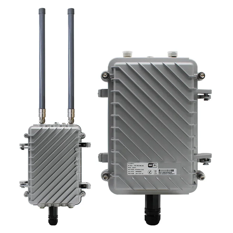 Punto di accesso Wifi per router esterno Ap wireless impermeabile 300Mbps impermeabile a lungo raggio di potenza Poe all'ingrosso della fabbrica