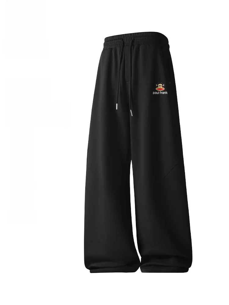 

Мужские повседневные прямые брюки, осенние, модные, плотные, в американском стиле, длинные, удобные, дышащие