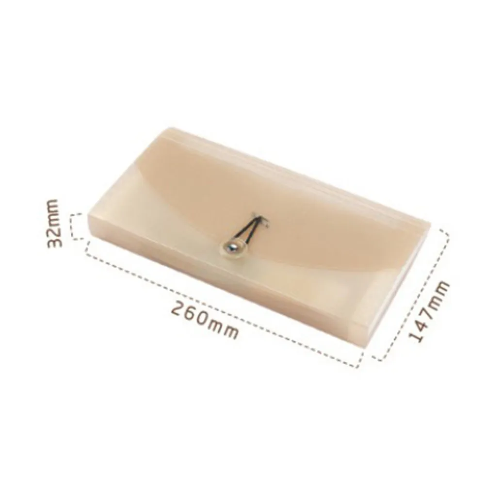 1Pcs Eco-Friendly PP Expanding File Folder with Waterproof Design Layered Inner Pockets Colorful Labels for Office Study
