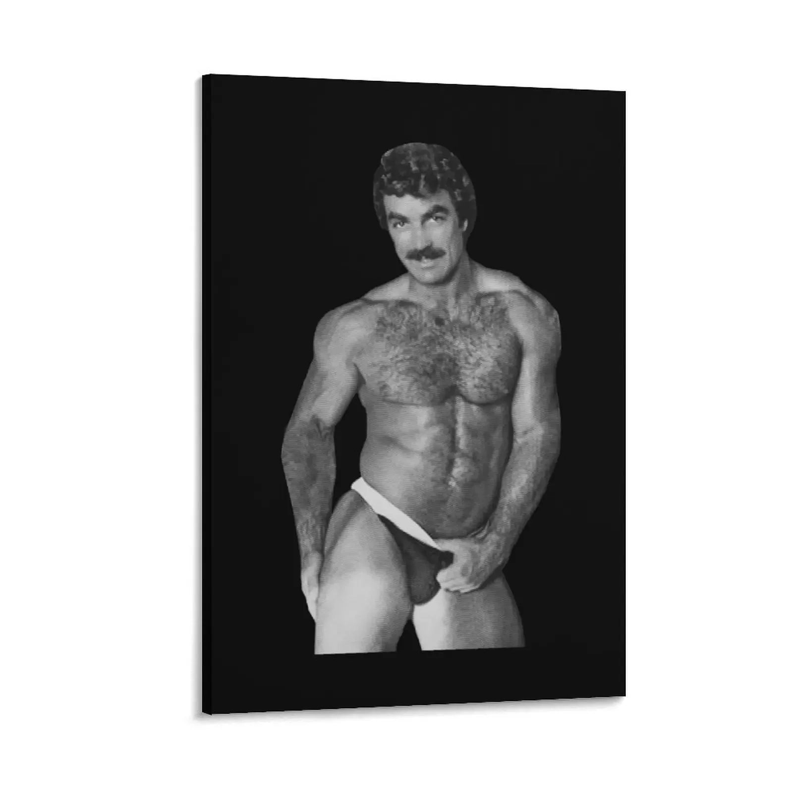 

Classic Tom Selleck Canvas Painting japanese room decor Wall decoration frame
