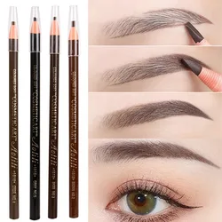 Waterproof Peel Off Eyebrow Pencil 5 Colors Black Brown Matte Eyebrow Tint Pen Not Fading Natural Brow Enhancers Makeup Cosmetic