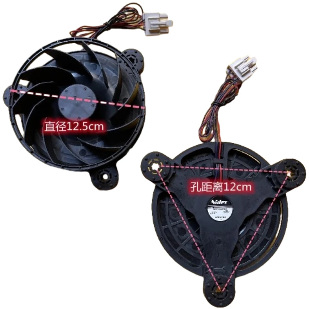 

Refrigerator Freezer Motor Fan GW12E12MS1FB-52Z96 DC12V 0.171A Motor Fan for Sea Letter Fridge Motor Fan