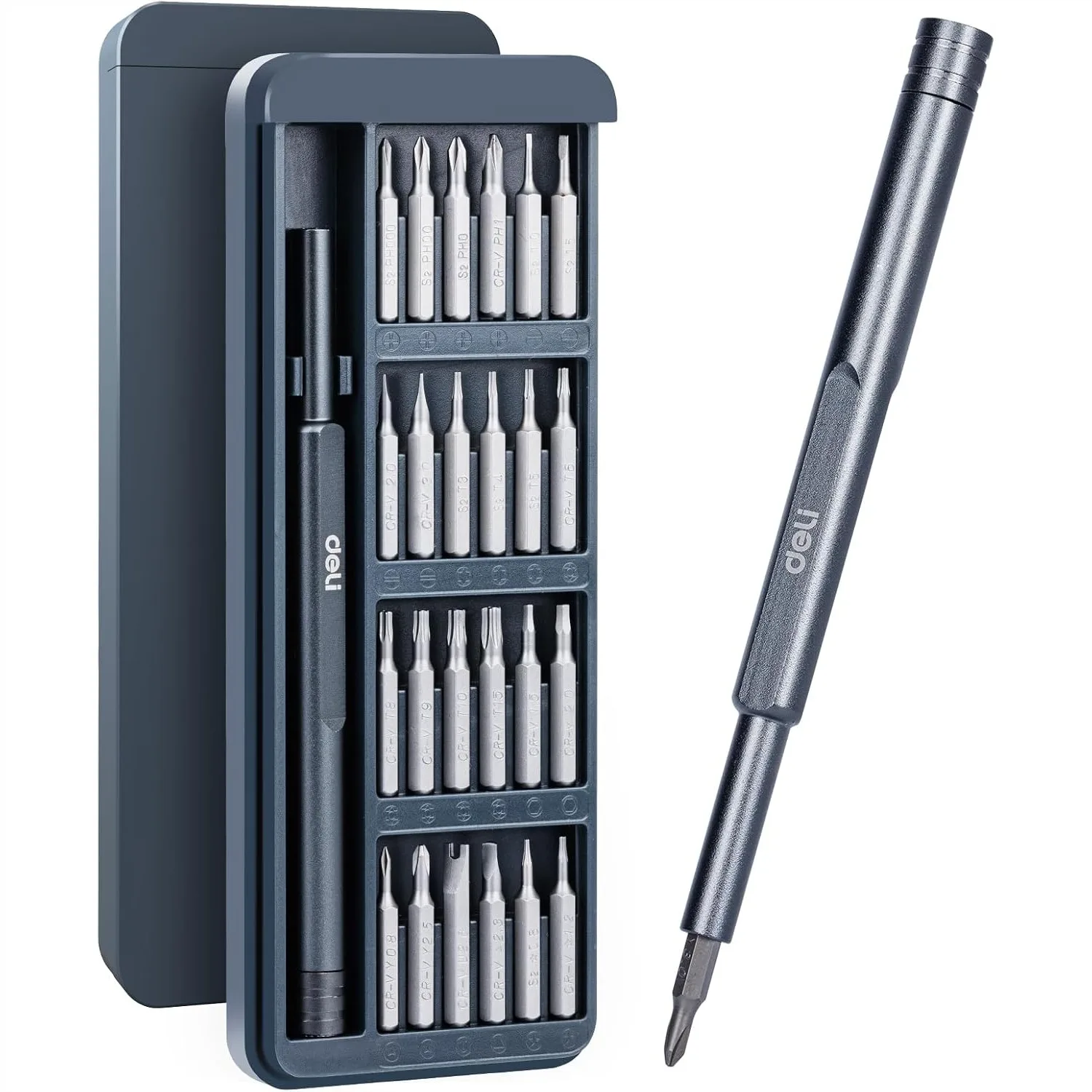 

25-In-1 Precision Screwdriver Set Magnetic Mini Repair Tool Kit For Home DIY Computer Controller Glasses Drone Watch Phone