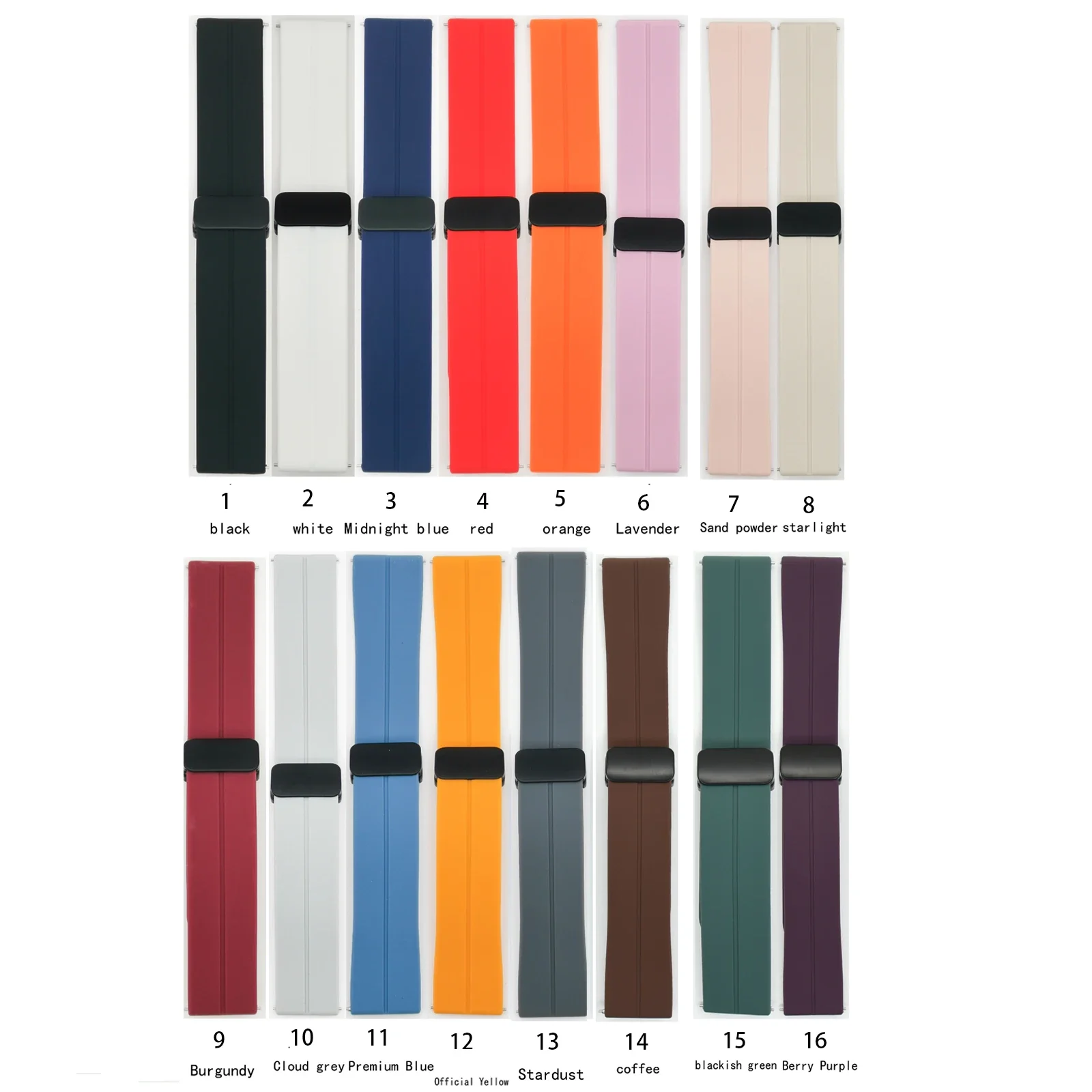 Per Samsung Galaxy Fit3 cinturino con fibbia magnetica + braccialetto di ricambio con cinturino in silicone con connettore