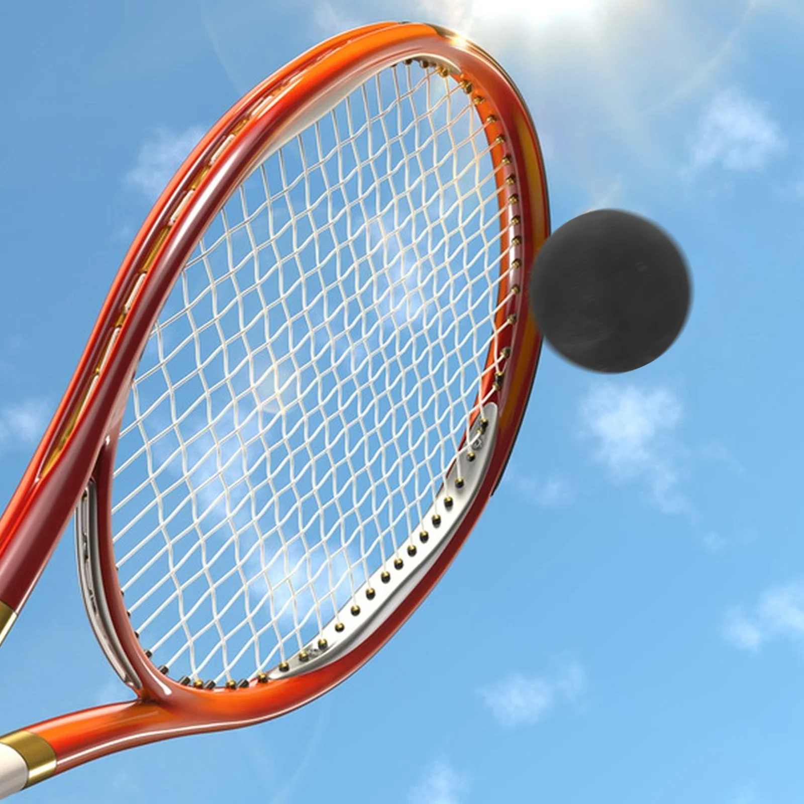 

4pcs Hollow Mini Bounce High Elasticity Training Reaction For Sports Skill Development Lightweight Durable Rubber Ball