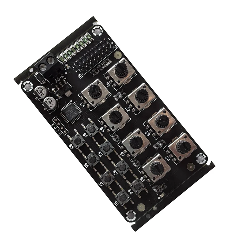 8 طريقة مقبض دوار سيرفو سائق لوحة تحكم حماية التيار الزائد مضاعفات تستر DIY بها بنفسك ذراع الروبوت جزء