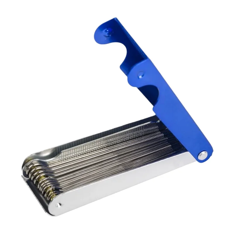 Guitar Nut Saddle Polishing DIY Guitar Nut Slotting File Saw Rods Slot Filing Set Needle File Set Luthier Replacement Tools Tip