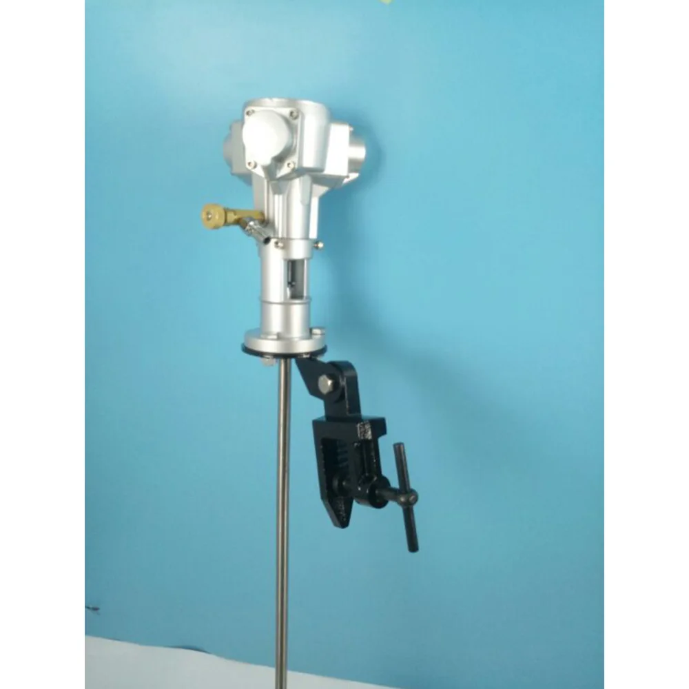 

horizontal plate type pneumatic mixer high power chemical stirring explosion-proof paint coating blasting mixer