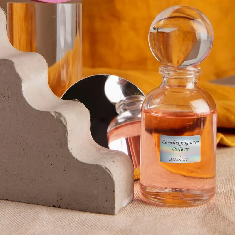 SINMARK Rainbow Laser Label PET Shining Waterproof Rectangle Sticker Various Size Gift Wrap Envelopes Packaging Use for SK20