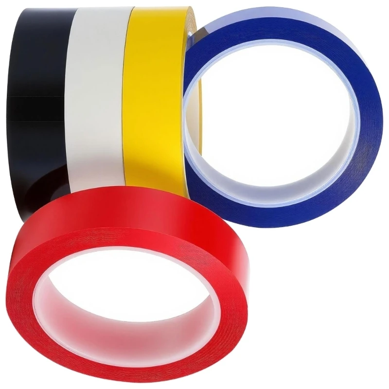 E74E Multiple Purpose Grip Floor Tape Featuring Powerful for Playgrounds Gyms