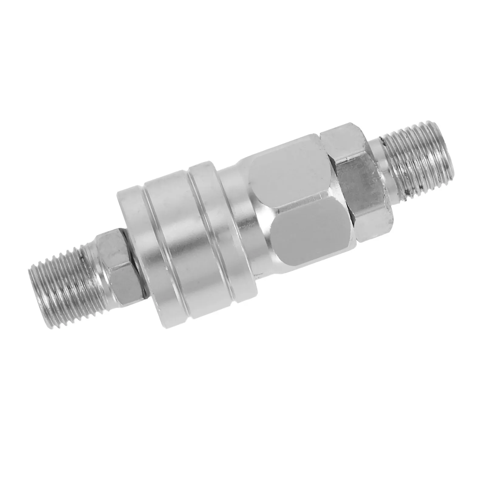 Self-Locking Hydraulic Quick Connect Coupler Alloy Steel High Strength Precision Pneumatic Tool Connector Vehicle Air Hose