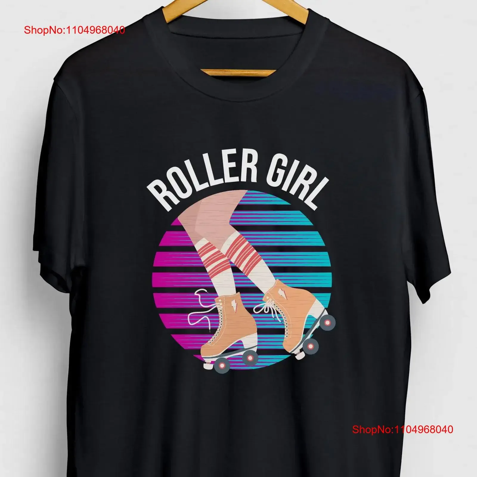 

Roller Girl Derby Funny T Shirt Skating tee Youth vintage Washed Top For Everyday Wear fashion Stretched streetwear Slightly