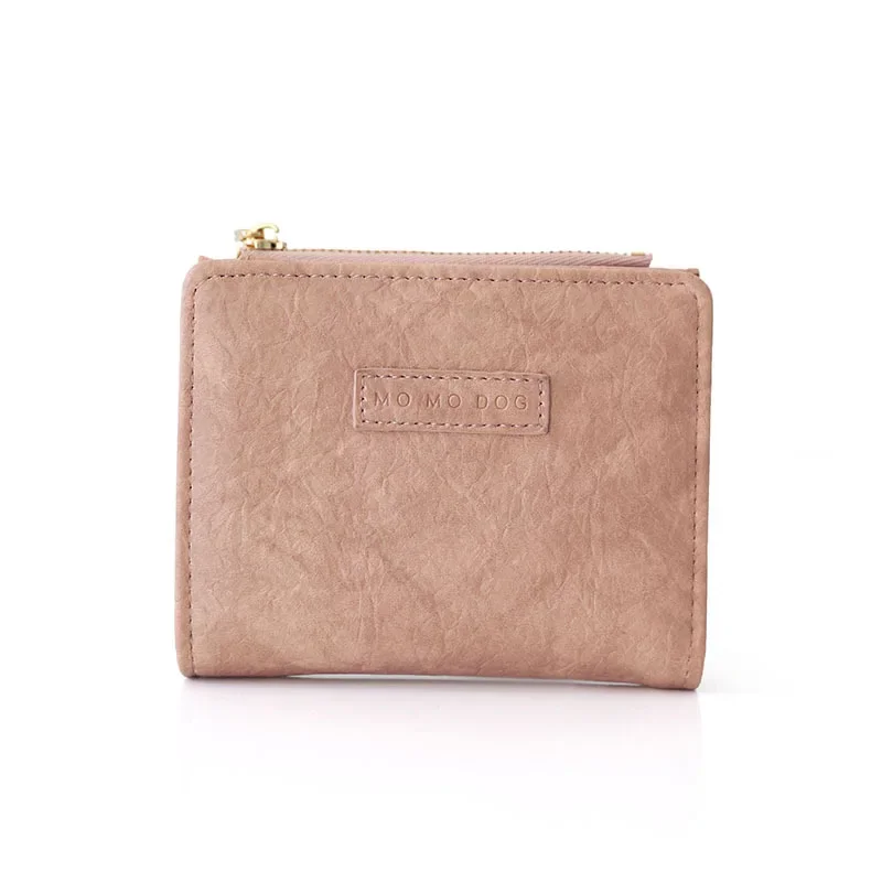 Retro Buckle Crop Wallet  Female Fashion Ladies Multifunction ID Holder High Quality Zipper Card Holders Wallet Coin Purse