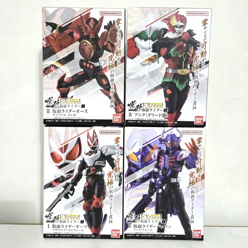 

Bandai Kamen Rider Фигурка Shodo Mobile Exceed Extreme Fox Dominator Bull Bird Joint Group Box Коллекция яиц Игрушки Подарки