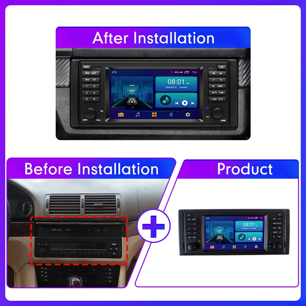 7" Android Car Radi… - image