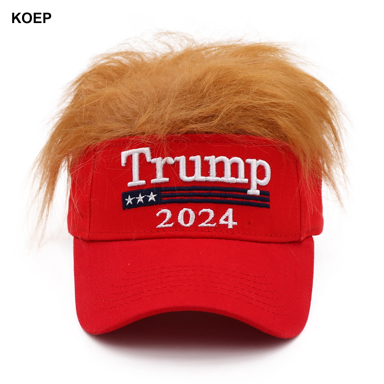 New Donald Trump 2024 Cap USA Baseball Caps Top Of Wig Snapback President Hat 3D Embroidery Wholesale Drop Shipping Hats