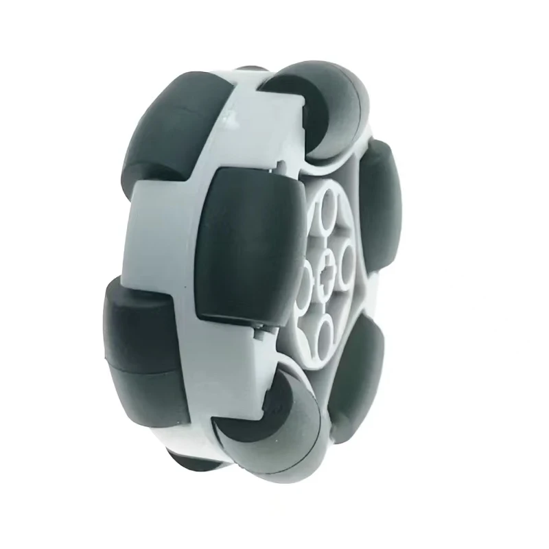 Samochód robotyczny z kołami Mecanum, pełny zestaw kół, uniwersalny mechanizm ruchu bocznego, koło Fulai, silnik TT kompatybilny z LEGO 65mm — zdjęcie produktu 2