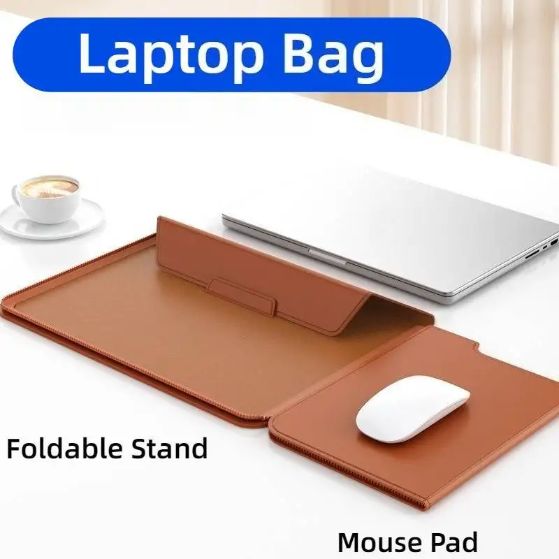 

Laptop Waterproof Sleeve Protective Cover for Macbook Air 13 Case 11 13.3 15.4 Letters Envelope Leather Laptop Sleeve Pouch