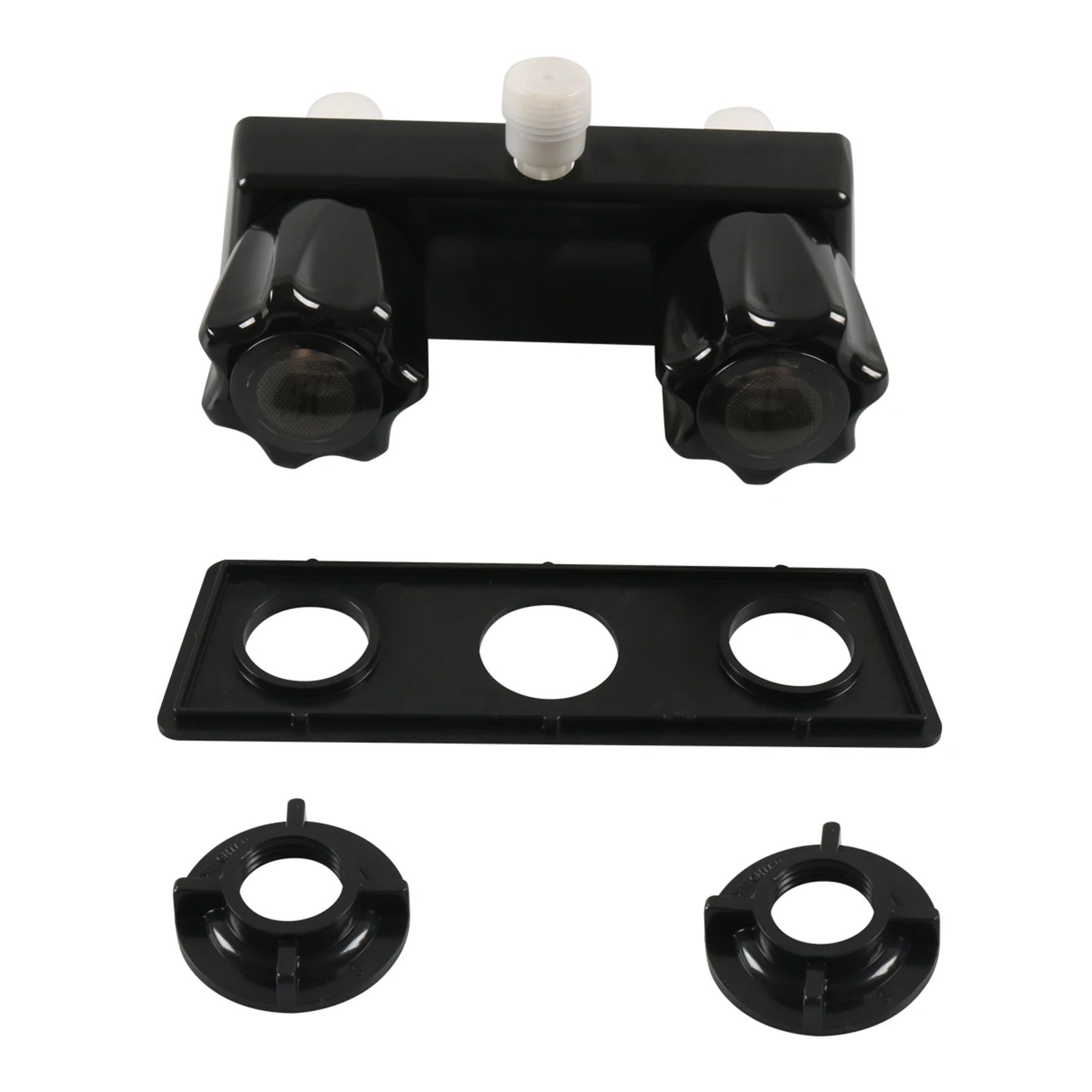 

Смеситель для душа RV, душевой клапан RV, переключатель 4 дюйма, смесительный клапан для ванной комнаты и душа, управление для RV с двумя ручками