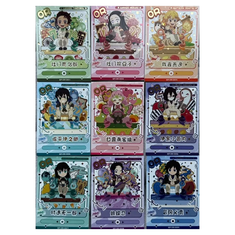 

Аниме Demon Slayer или Card Kamado Nezuko Kanroji Mitsuri Kochou Shinobu коллекционные карты подарок на Рождество и день рождения детские игрушки
