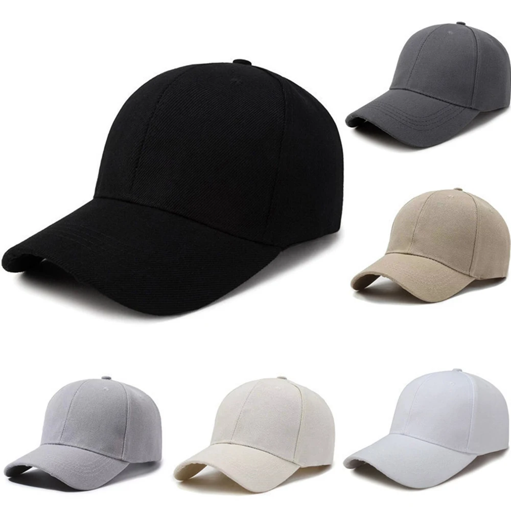 

Fashion Simple Solid Color Baseball Cap for Men Women Cotton Linen Unisex Casual Hat Outdoor Sport UV Protection Sun Hats