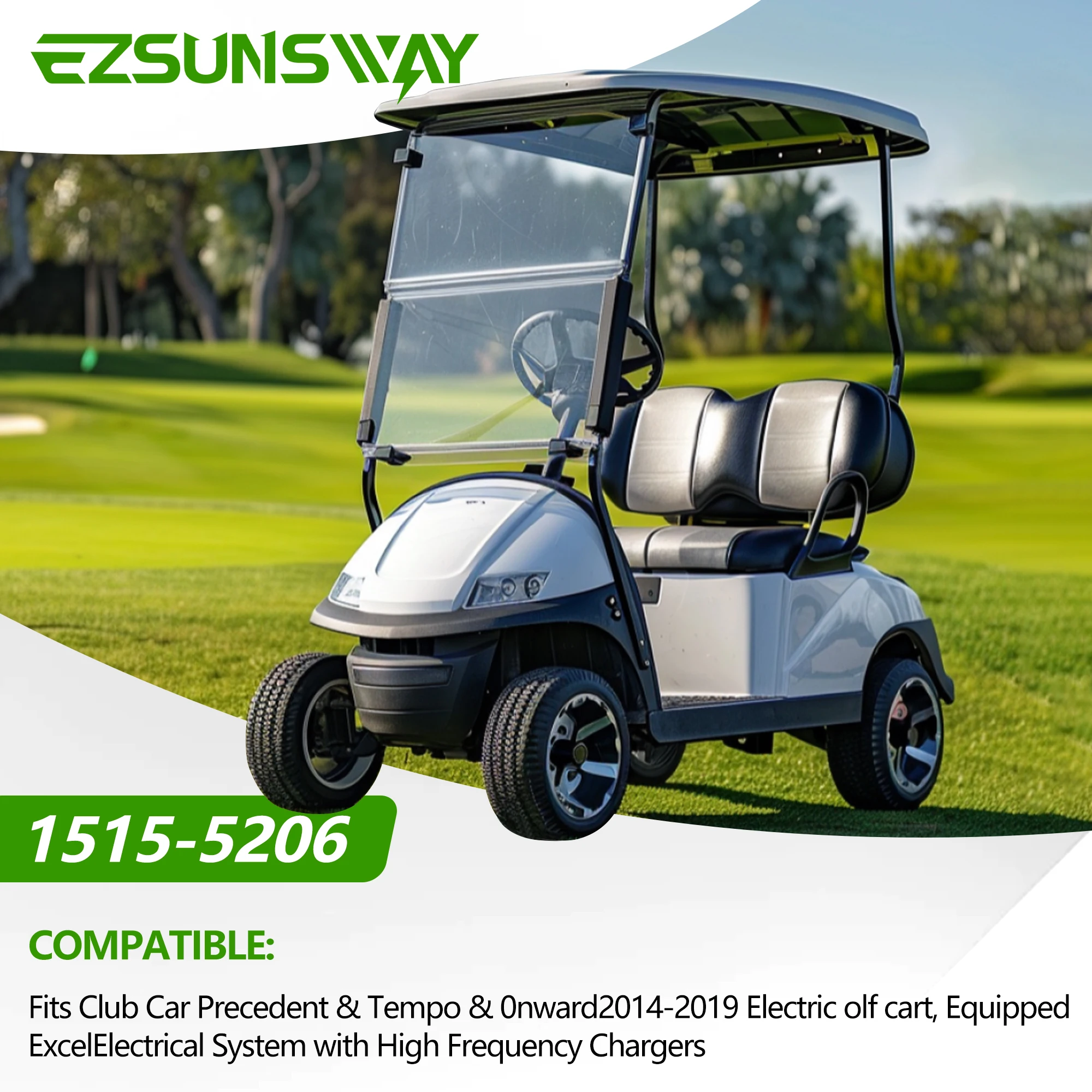 وحدة تحكم تيار مستمر 48 فولت 250 أمبير 103982301 لسيارة كورتيس كلوب سابقة (2014-2019) عربة جولف 1515-5206