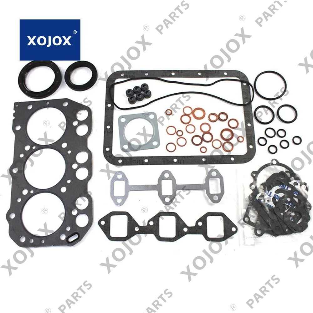 

Полный комплект прокладок двигателя XOJOX 3TNA72 подходит для экскаватора Kobelco SK15SR