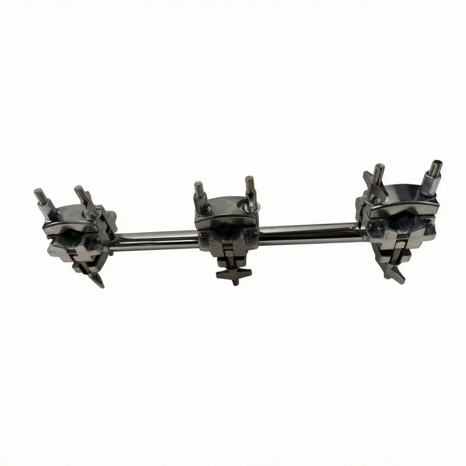 Multifunction Clamp Bar Shiny Finish Drum Horizontal Bar Metal