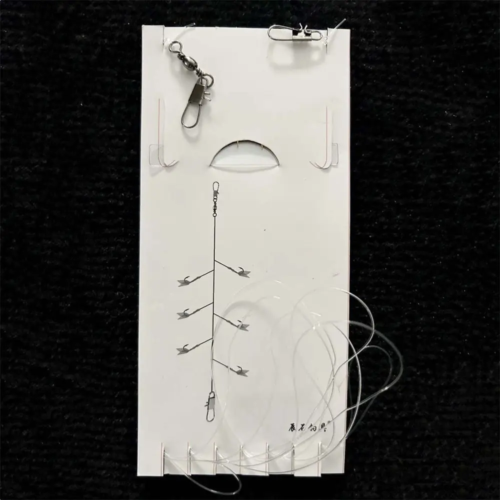 

Green Rubber Sabiki Rigs Golden Hooks Feather Lures Fishing String Hooks Sea Bait Carbon Steels Sabiki Lure Carp Fishing