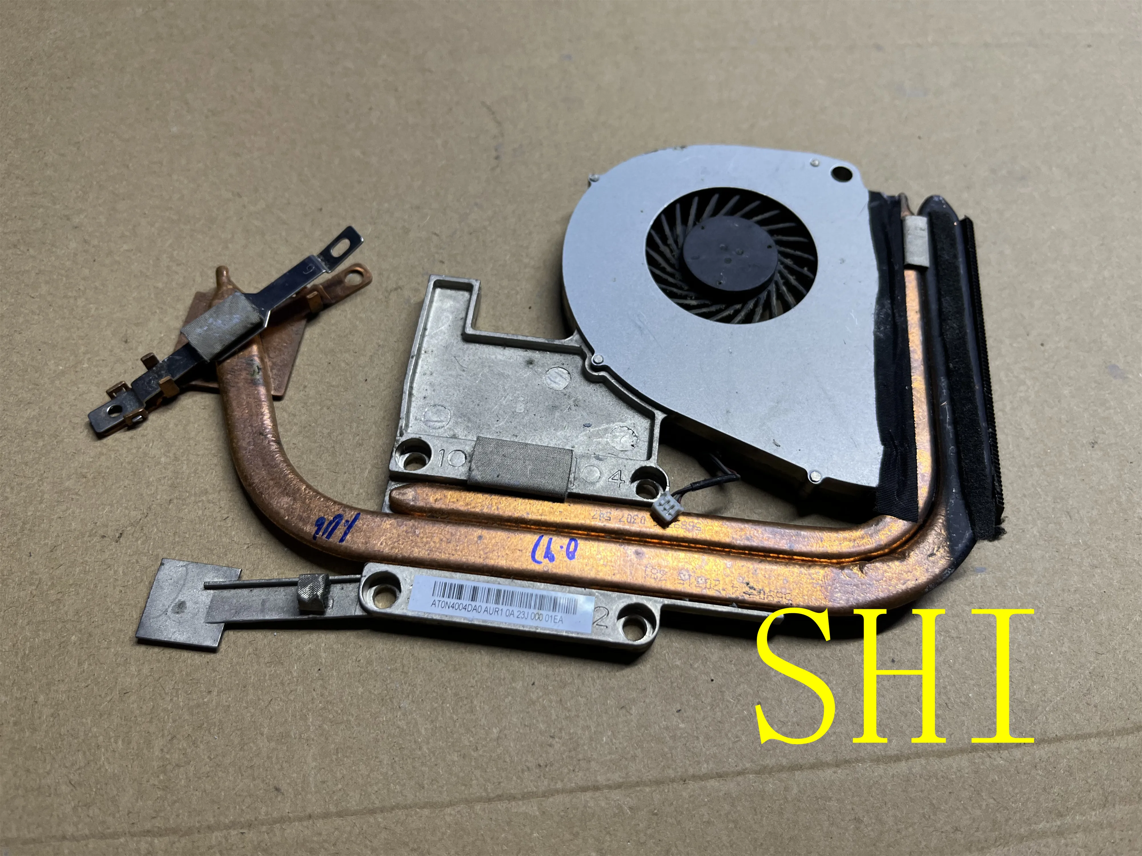 Original FOR Used Laptop CPU Cooling Fan Heatsink Radiator Acer Aspire 5750 5750g V3-571G V3-571  AT0N4004DA0/5DC0 100% tested