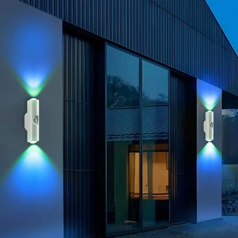 Rechargeable LED Sensor Light 3-7 Colors Changing Magnetic Wall Lamp Automatic Control Energy Saving Cabinet Decorative Light