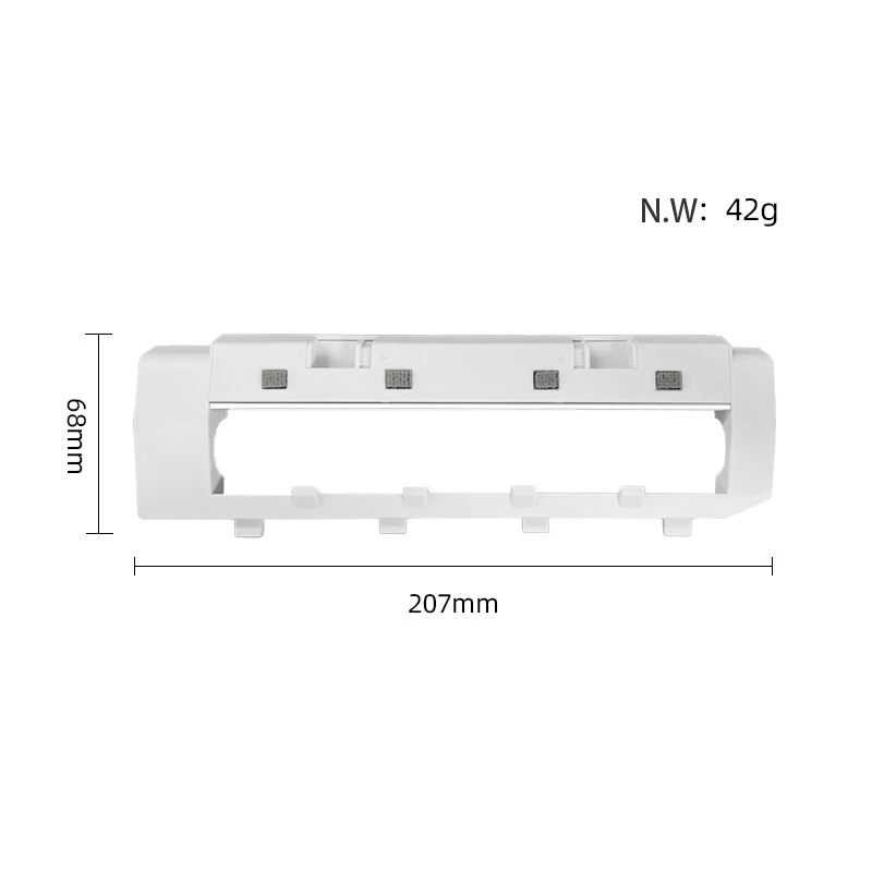 Escova do rolo e tampa da escova principal para Roborock Q Revo, P10, A7400RR, P10 Pro, peças de reposição, acessórios