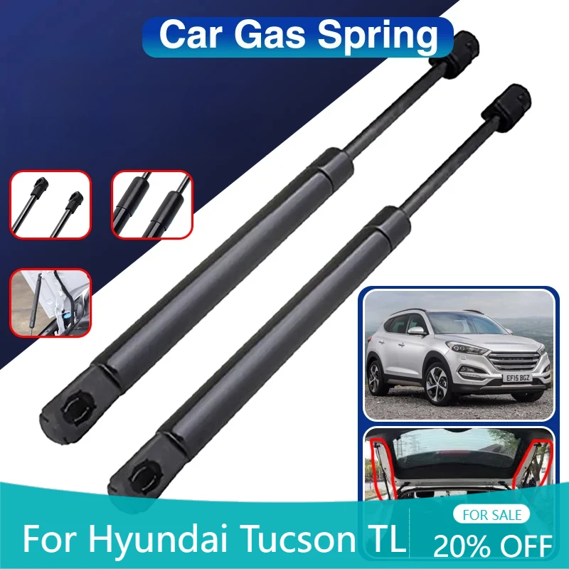 

Car Gas Spring Struts Tailgate Tail Gate Trunk Lift Shock Hydraulic Rod Support Accessories for Hyundai Tucson TL 2016 2017~2021