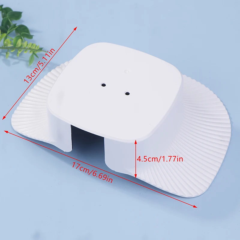 Pelindung Cuaca ABS Putih untuk Eufy S340, 17*13*4.5cm Penutup Hujan dan Matahari untuk Elektronik Konsumen