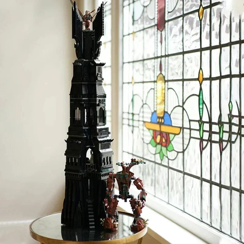 2024 New Movie Series The Tower of Orthanc Building Blocks Educational Toy Large Building Blocks