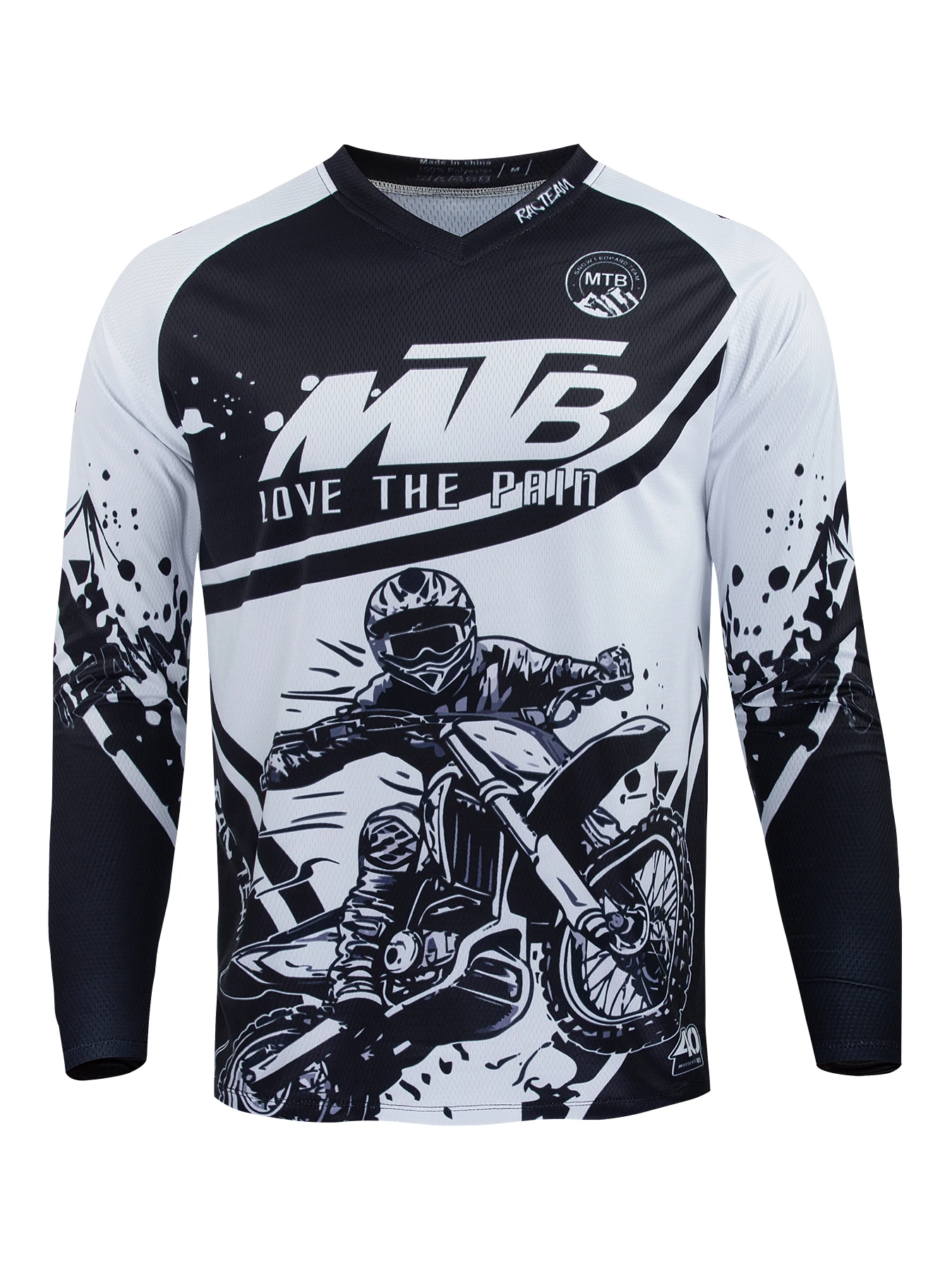 MTB Team Herren Radsport Motocross Trikot Downhill Mountainbike DH Shirt MX Motorradbekleidung Ropa für Jungen MTB T-Shirts