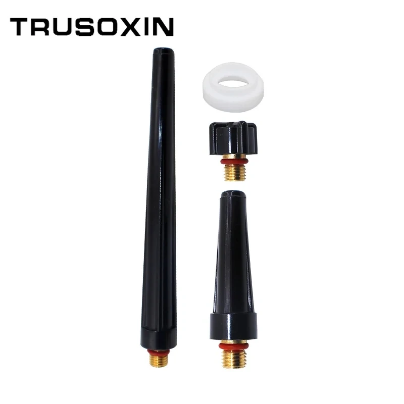 35pcs TIG Stubby Gas Lens #10 Pyrex Glass Cup Spares Kit Durable Practical Accessories For WP9 WP20 WP25 TIG Welding Torch - view 4