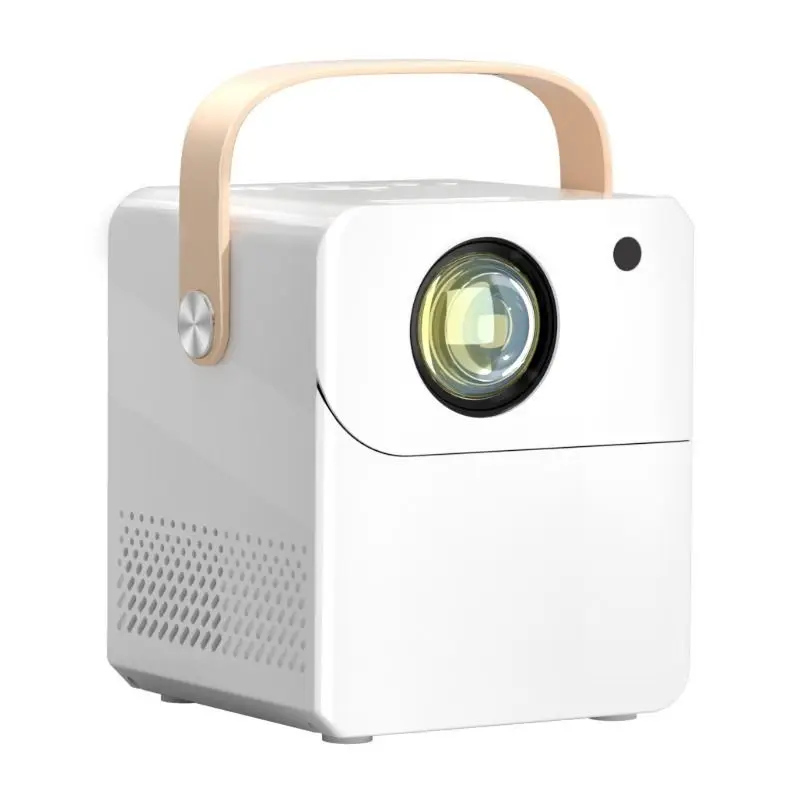 Projetor Home projeção de parede de quarto transparente conectada ao telefone celular